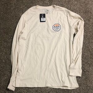 Billabong Off-White Long Sleeve Men's Tee